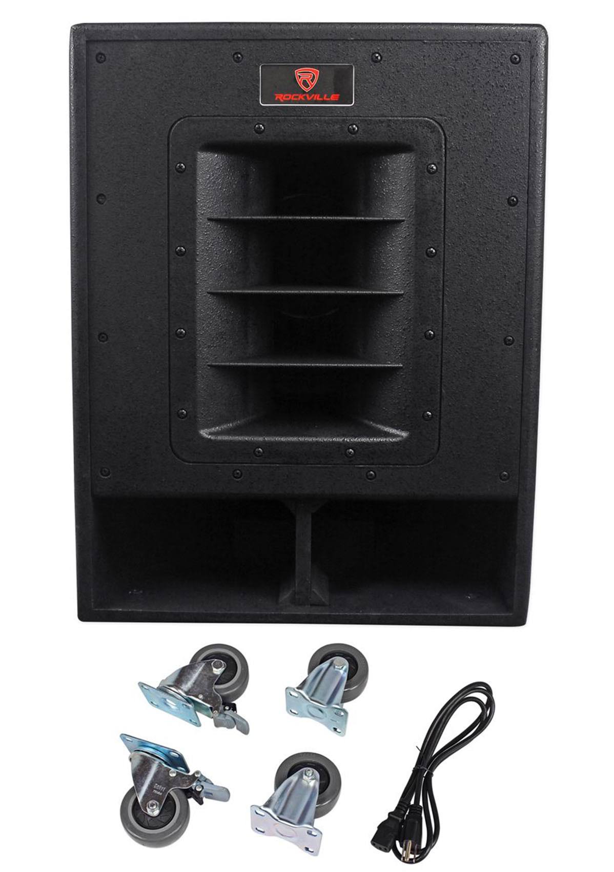 15" 2400W Powered Subwoofer B596