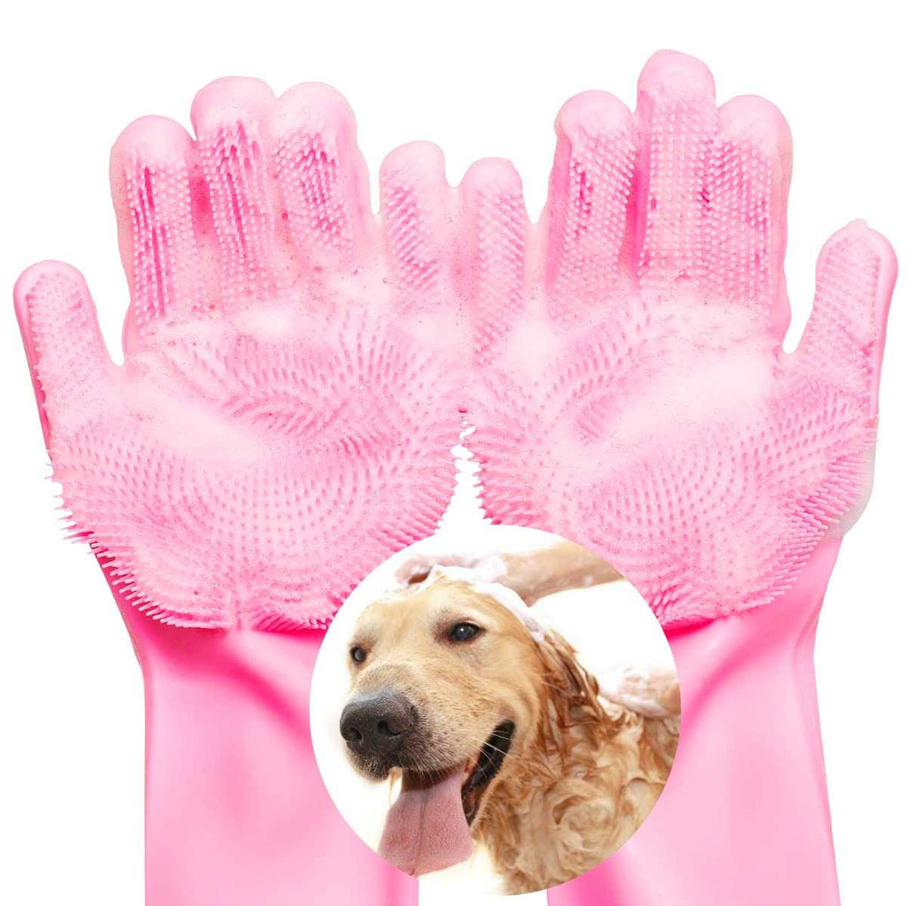 Pet Grooming Gloves Q917767