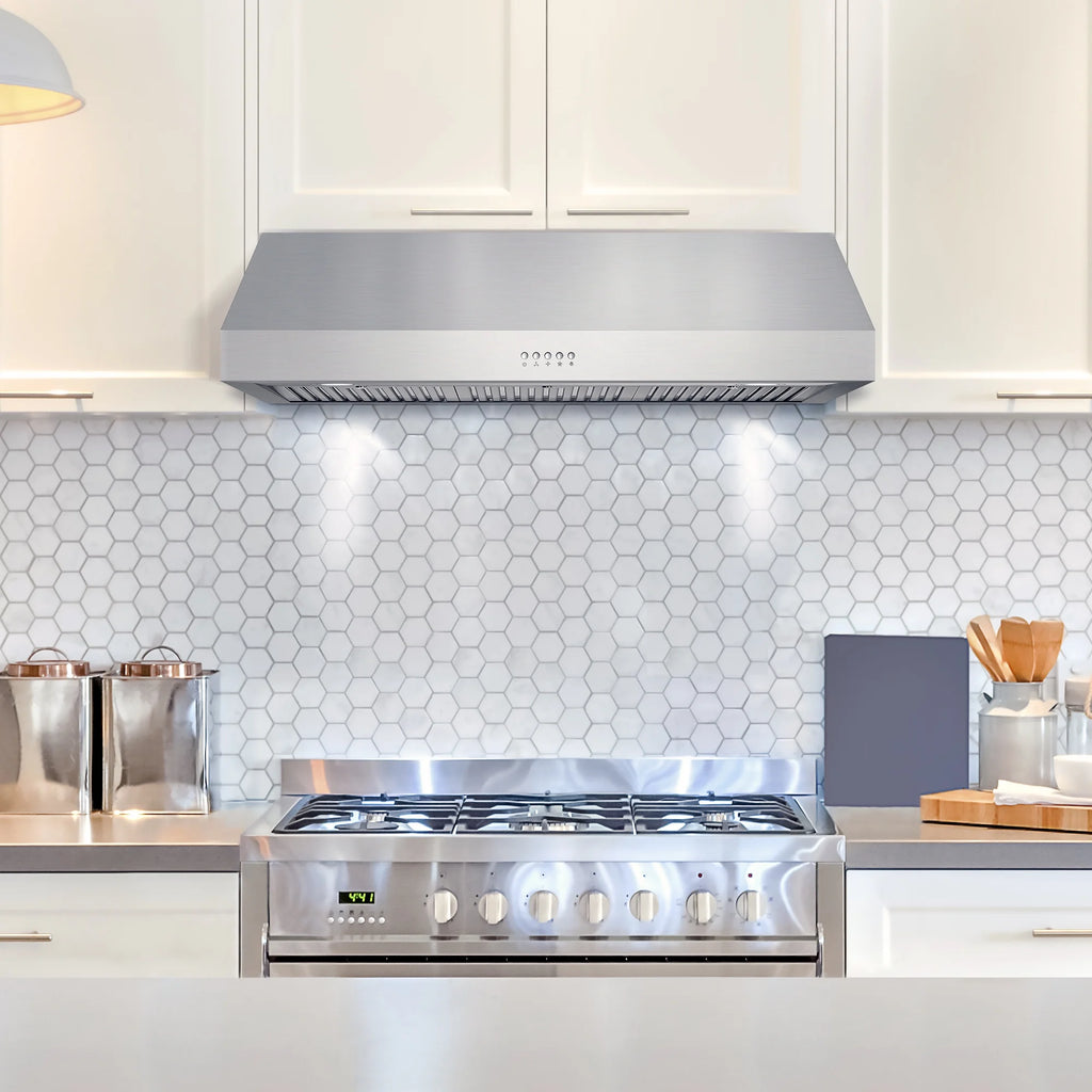 36" 380 CFM Ducted Under Cabinet Range Hood Stainless Steel G1548