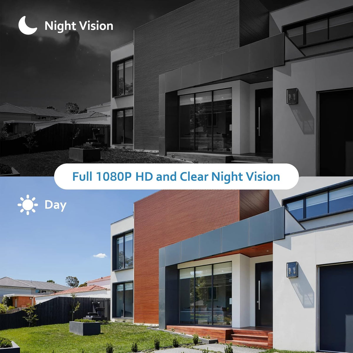 Wireless Outdoor Solar Security Camera with Night Vision I8076