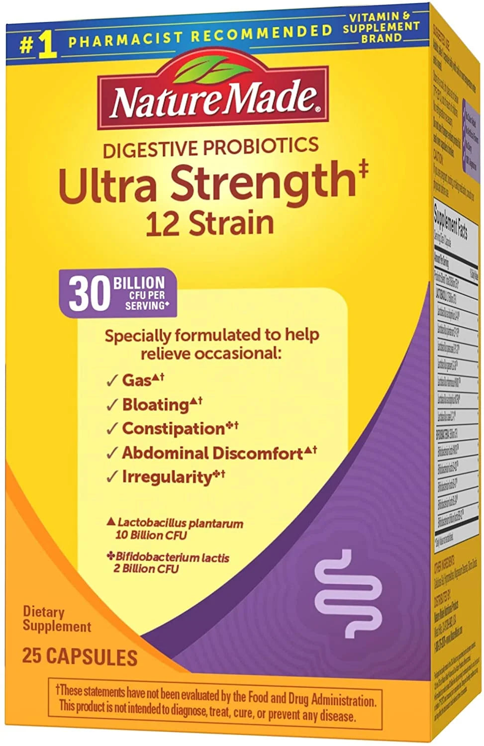 Ultra Strength Probiotic Capsules Pack of 6 T835