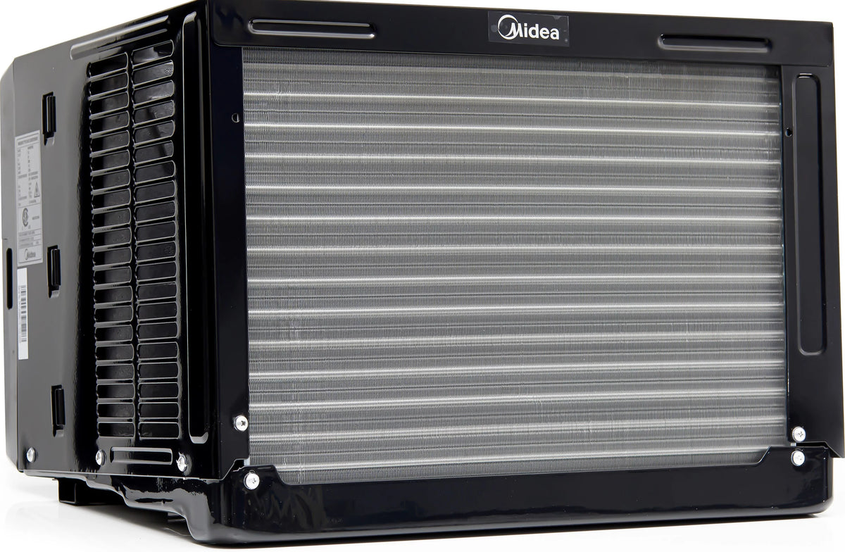 8,000 BTU Smart Window Air Conditioner with Remote, Black G331