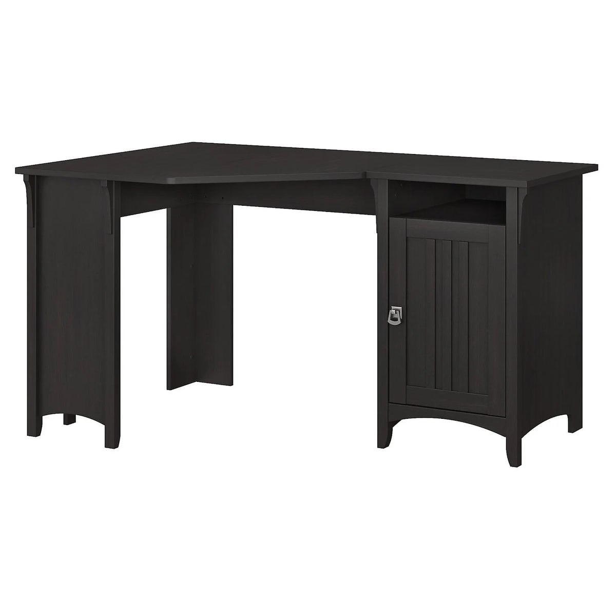 55W Corner Desk With Storage D769812