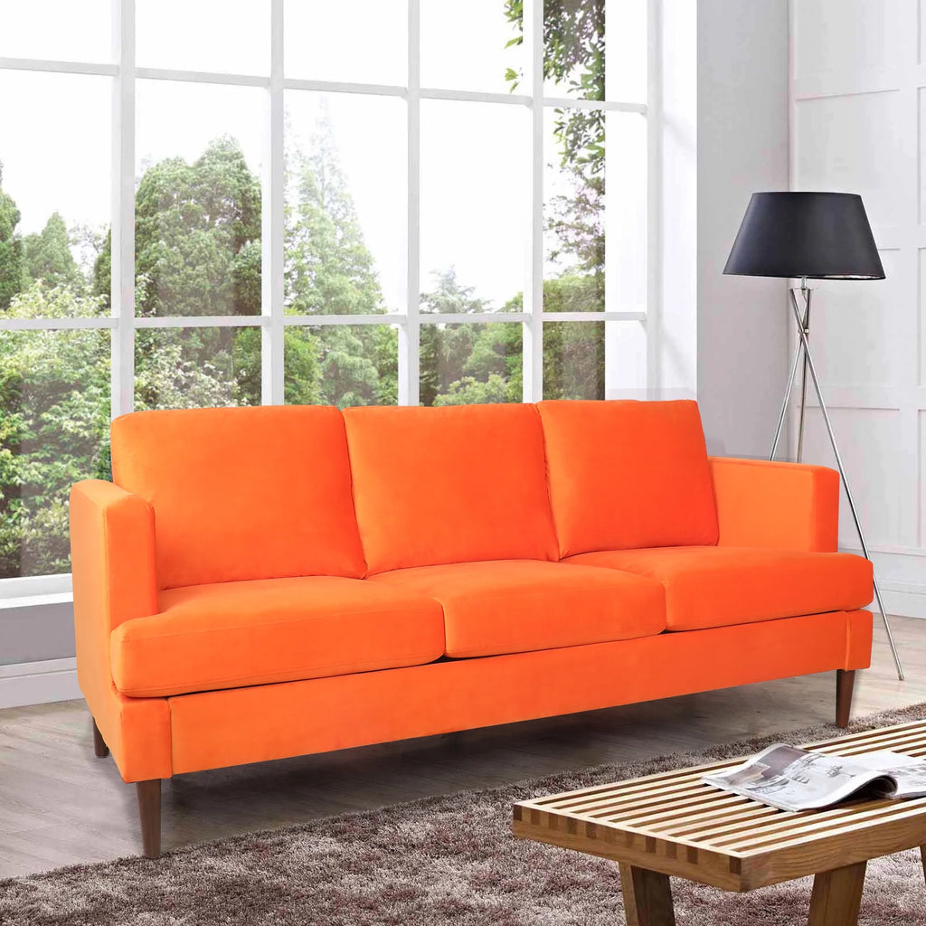 Modern Velvet 3 Seat Sofa P269