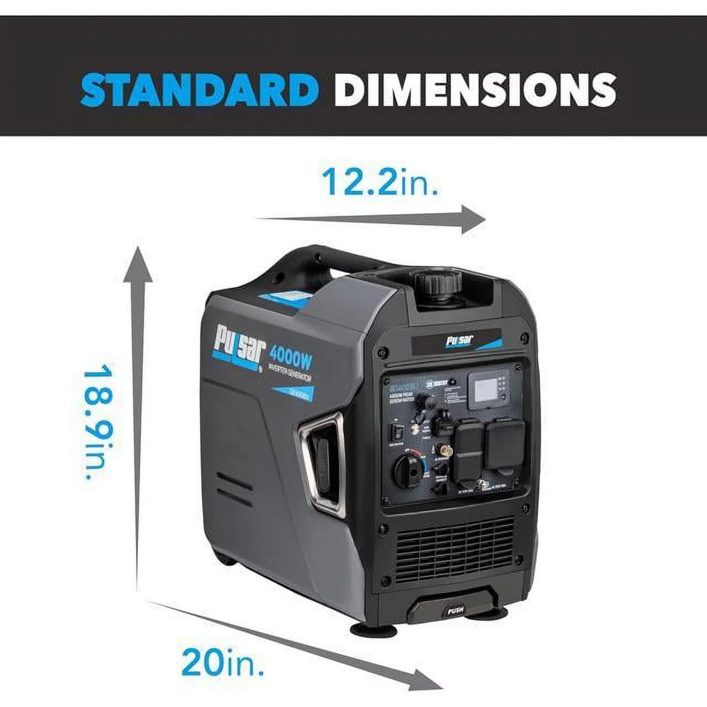 Dual Fuel 4000W Inverter Generator T748572