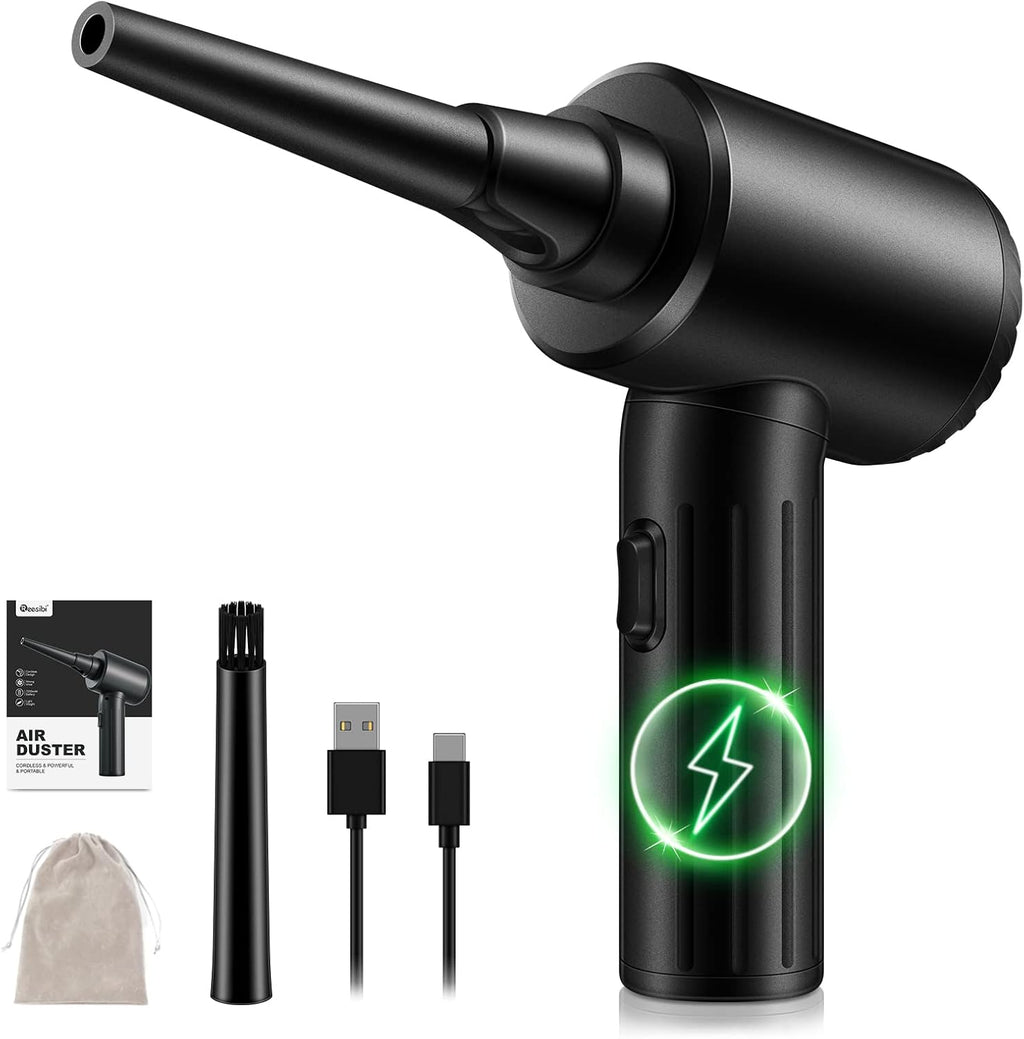 Cordless Electric Air Duster 90000 RPM Rechargeable A347574