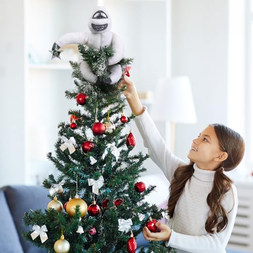 White Poseable Handmade Christmas Tree Topper D262
