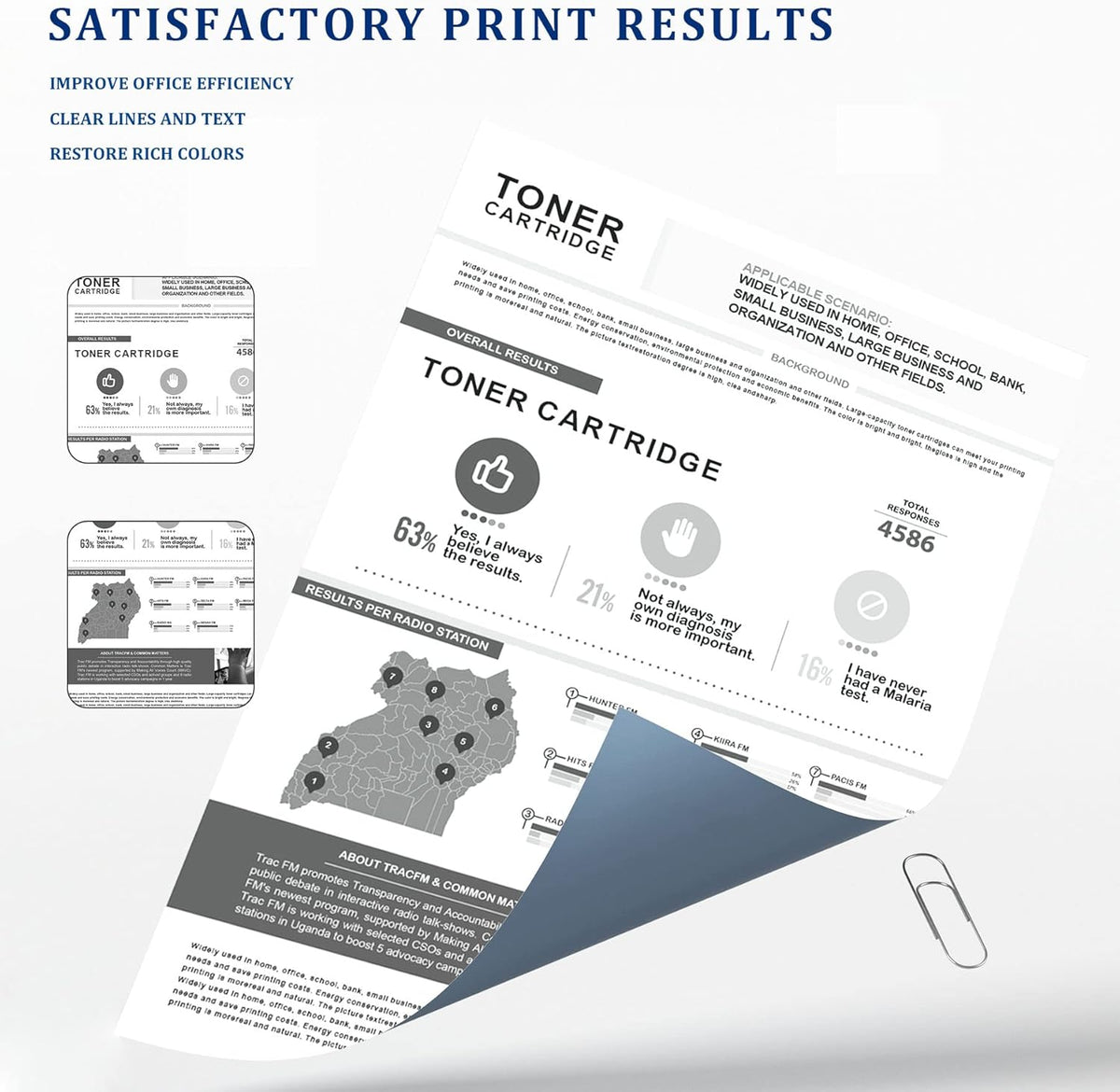 Black Compatible Toner Cartridge 2 Pack D943