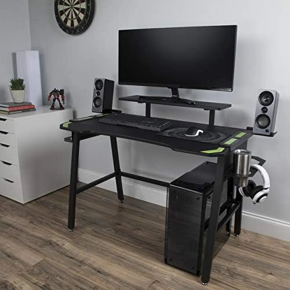 Height Adjustable Green Gaming Desk R7970