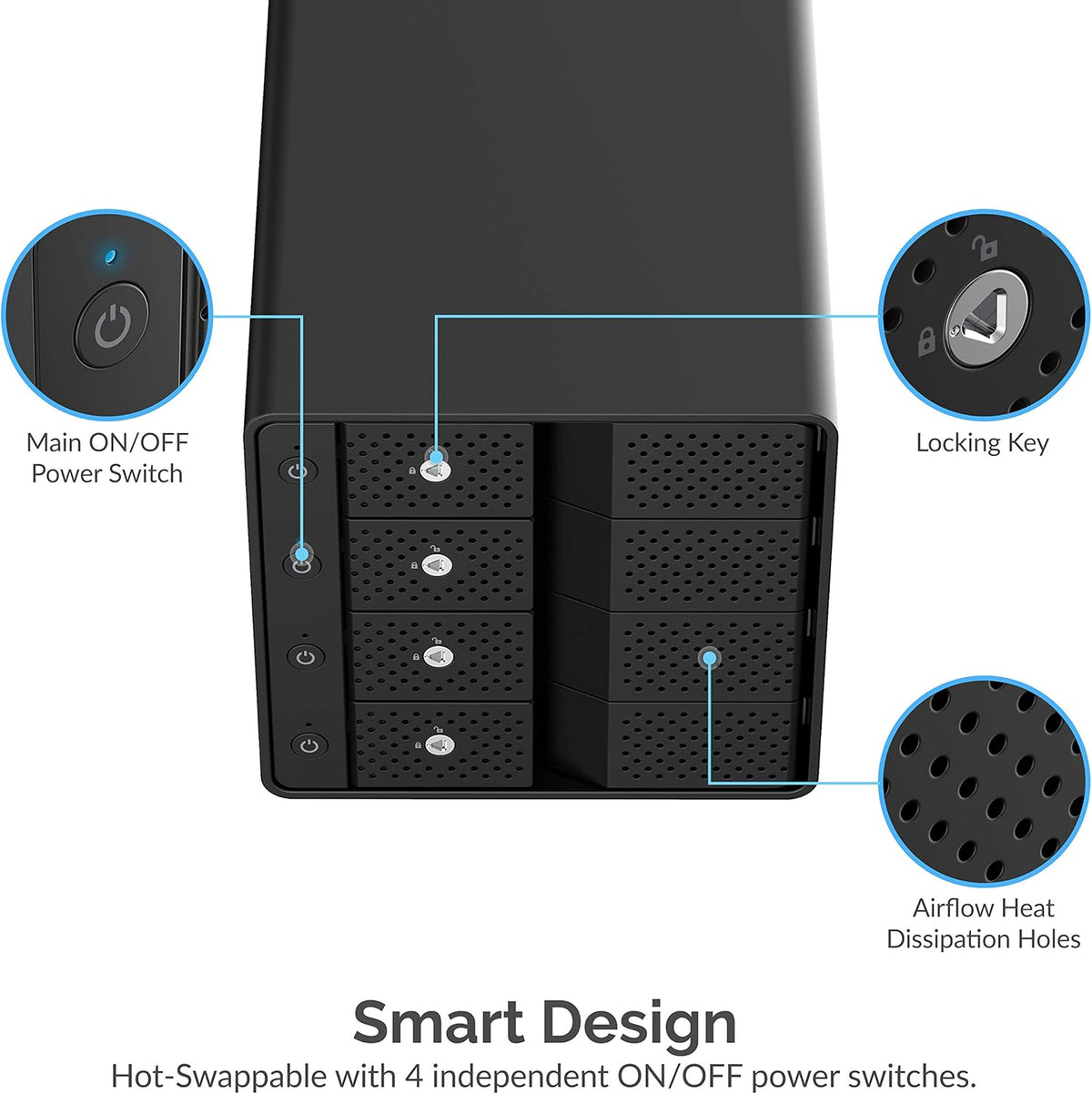 USB 3.0 to SATA Dual Bay External Hard Drive Docking Station B8802
