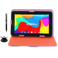 7 in. 2GB Ram 32GB Storage Android 10 Tablet with Leather Case, Holder and Pen, Purple Z9899
