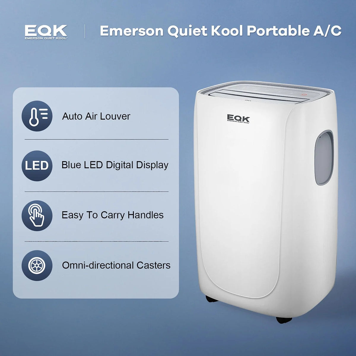 3 in 1 Portable Air Conditioner, Dehumidifier & Fan with Remote Control D67398