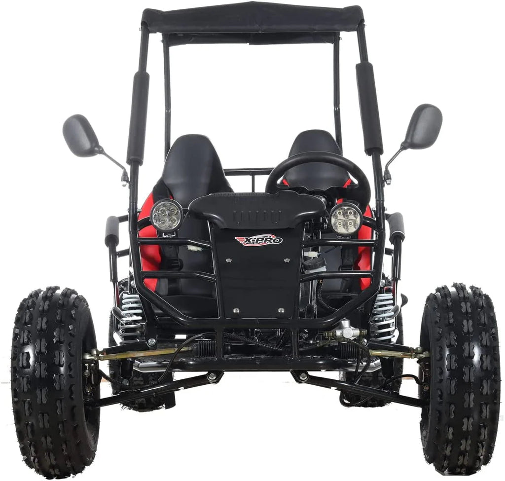 125cc Gas Powered Go Kart 3 Semi-Automatic Transmission with Reverse I330
