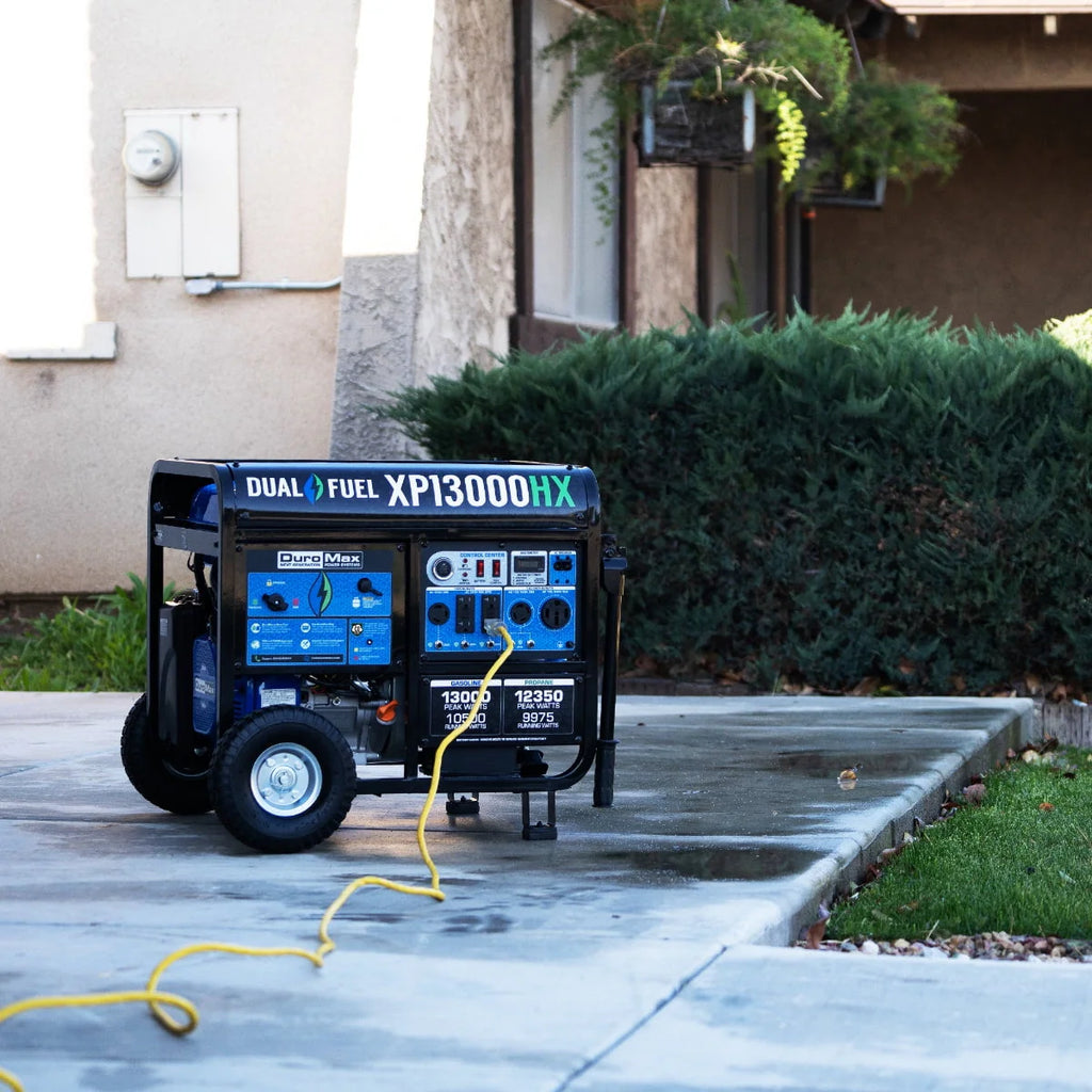 13,000 Watt Dual Fuel Portable Generator O1347