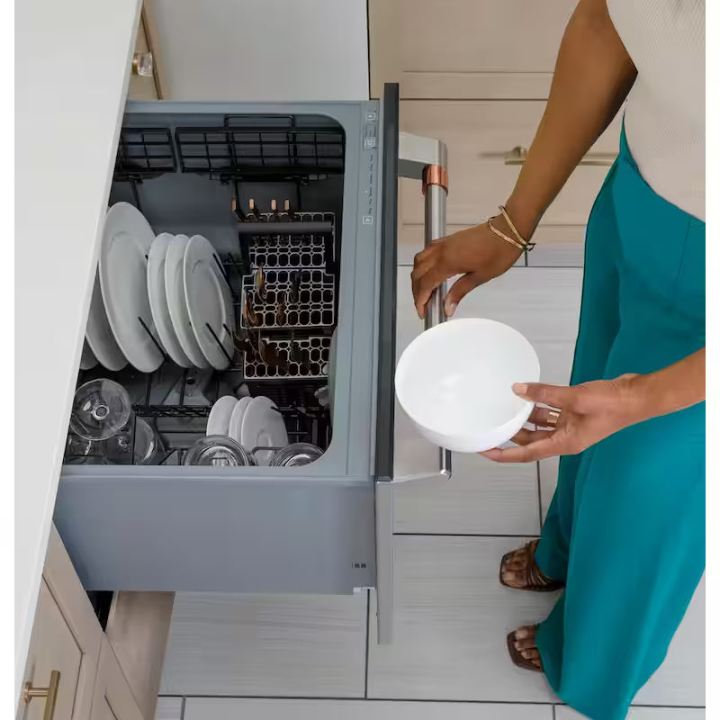Matte White Smart Single Drawer Dishwasher T225934