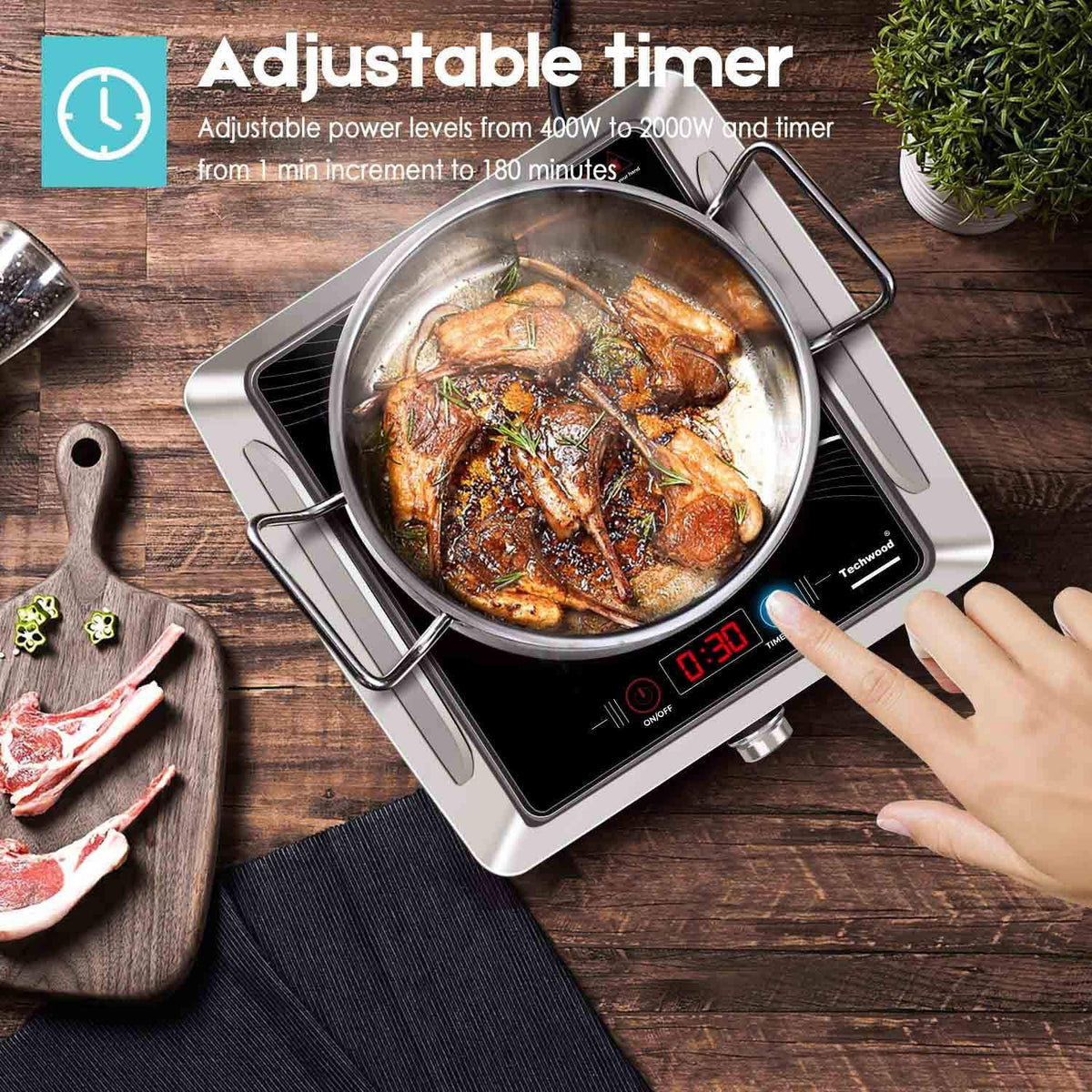 1500W Portable Infrared Ceramic Hot Plate J83518