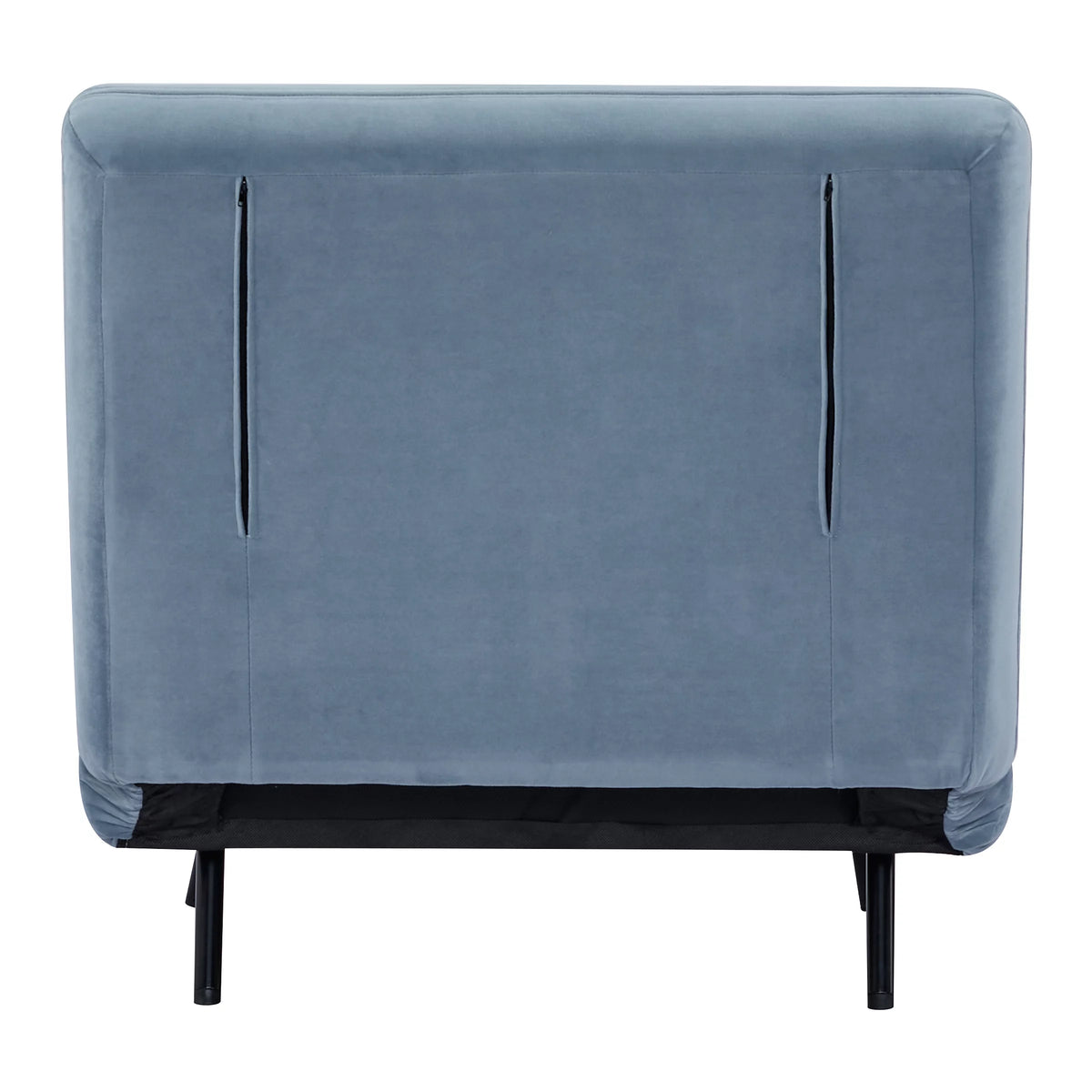 Velvet Blue Convertible Futon Chair Q98795