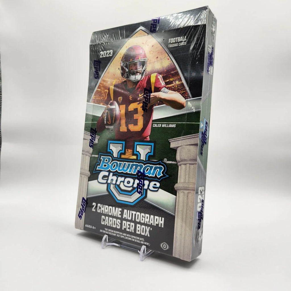 Bowman Chrome University Football Hobby Box S27947