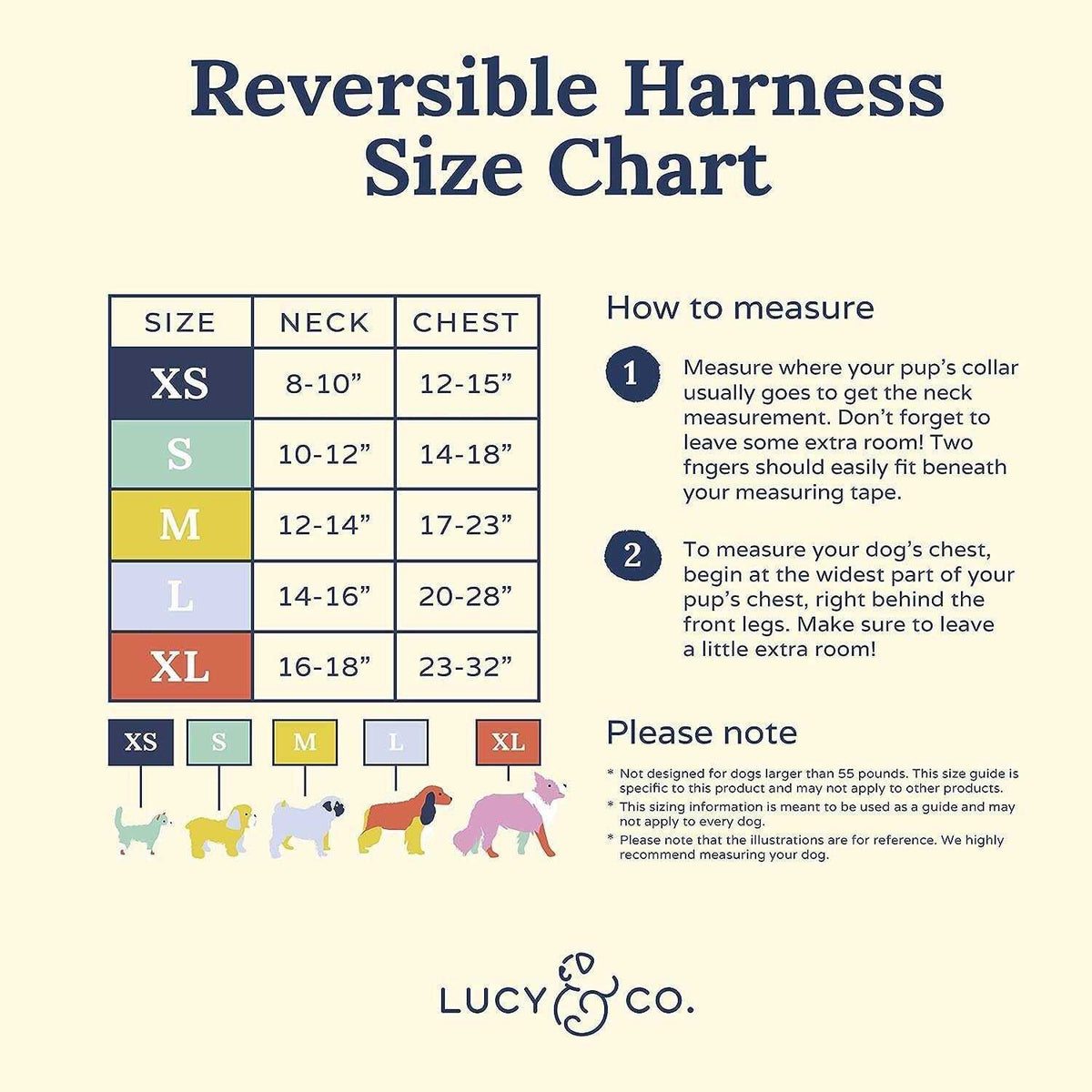 Reversible Dog Harness M278