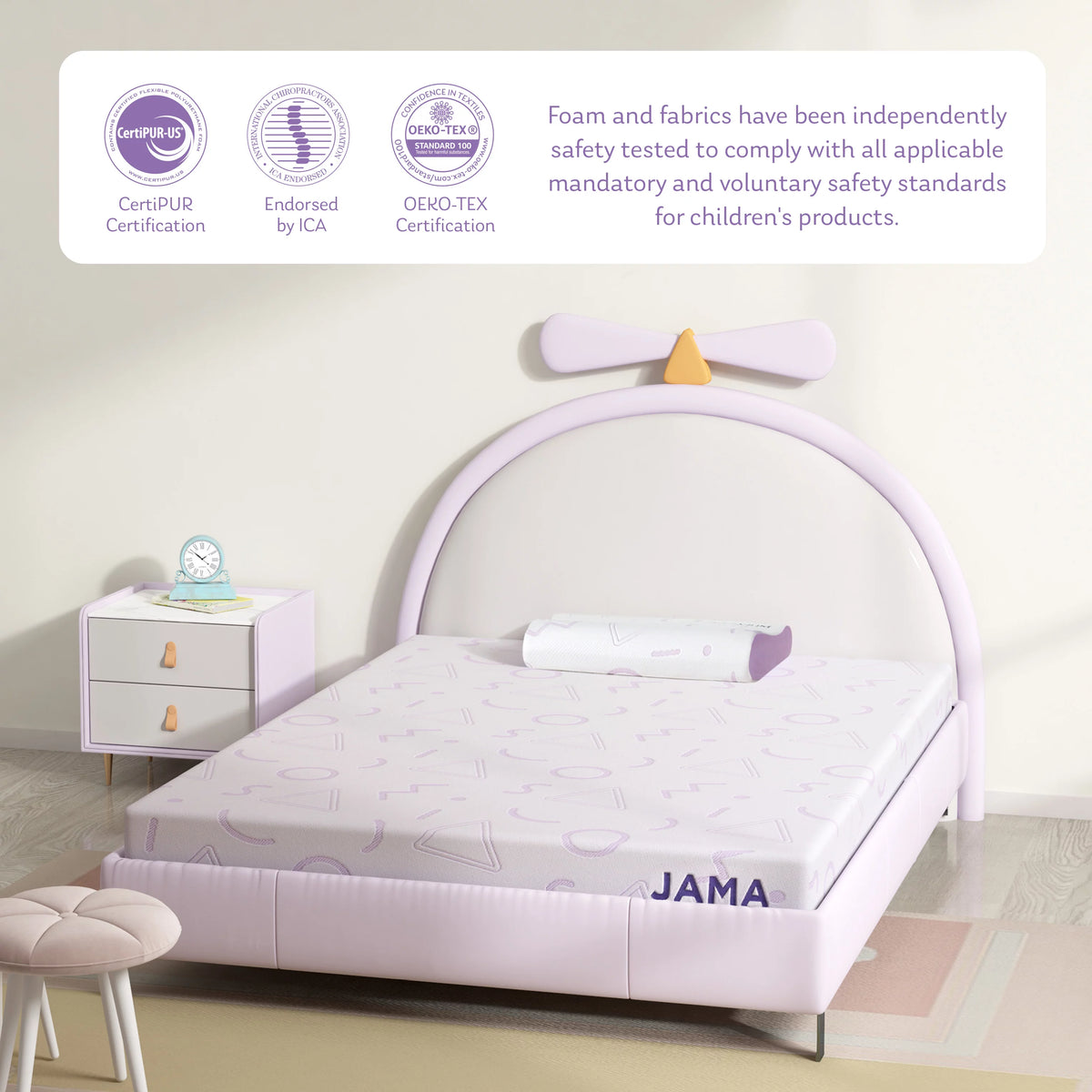 5 inch Memory Foam Twin Mattress R7526