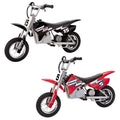 Kids Electric Motocross Motorcycle Bikes, 1 Black & 1 Red S38598