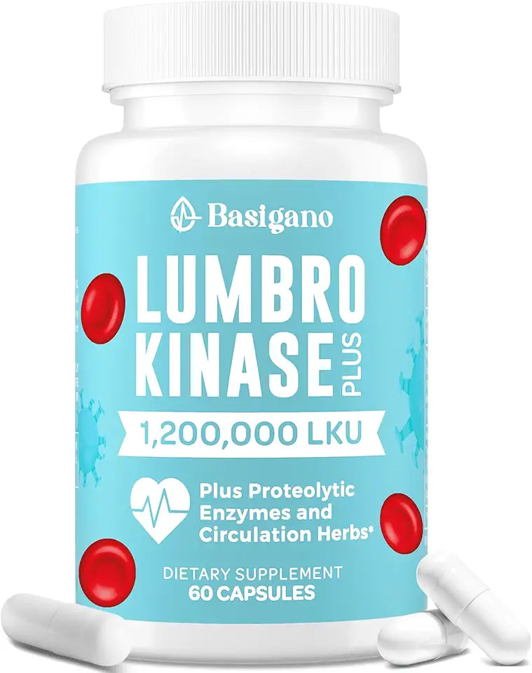 120mg Lumbrokinase Proteolytic Enzymes Capsules V638