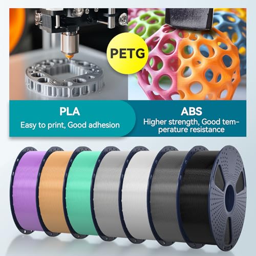 PETG Filament 1.75mm 2kg Black+Black Bundle N2050