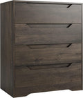 4 Drawer Wood Dresser A864