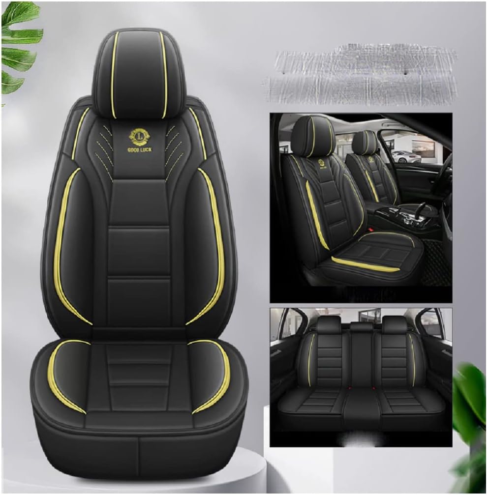 Waterproof Leather Car Seat Covers Full Set X50423