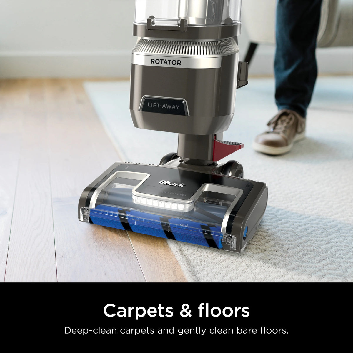 Upright Vacuum with Self-Cleaning Brushroll B1921