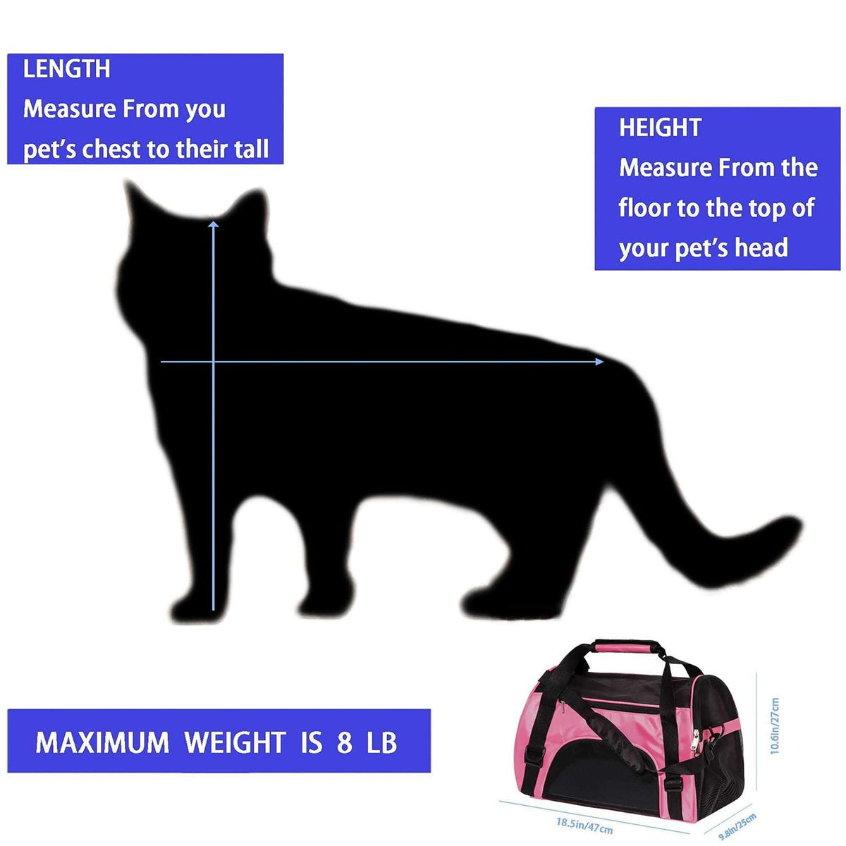 Soft-Sided Pet Travel Carrier Y29733