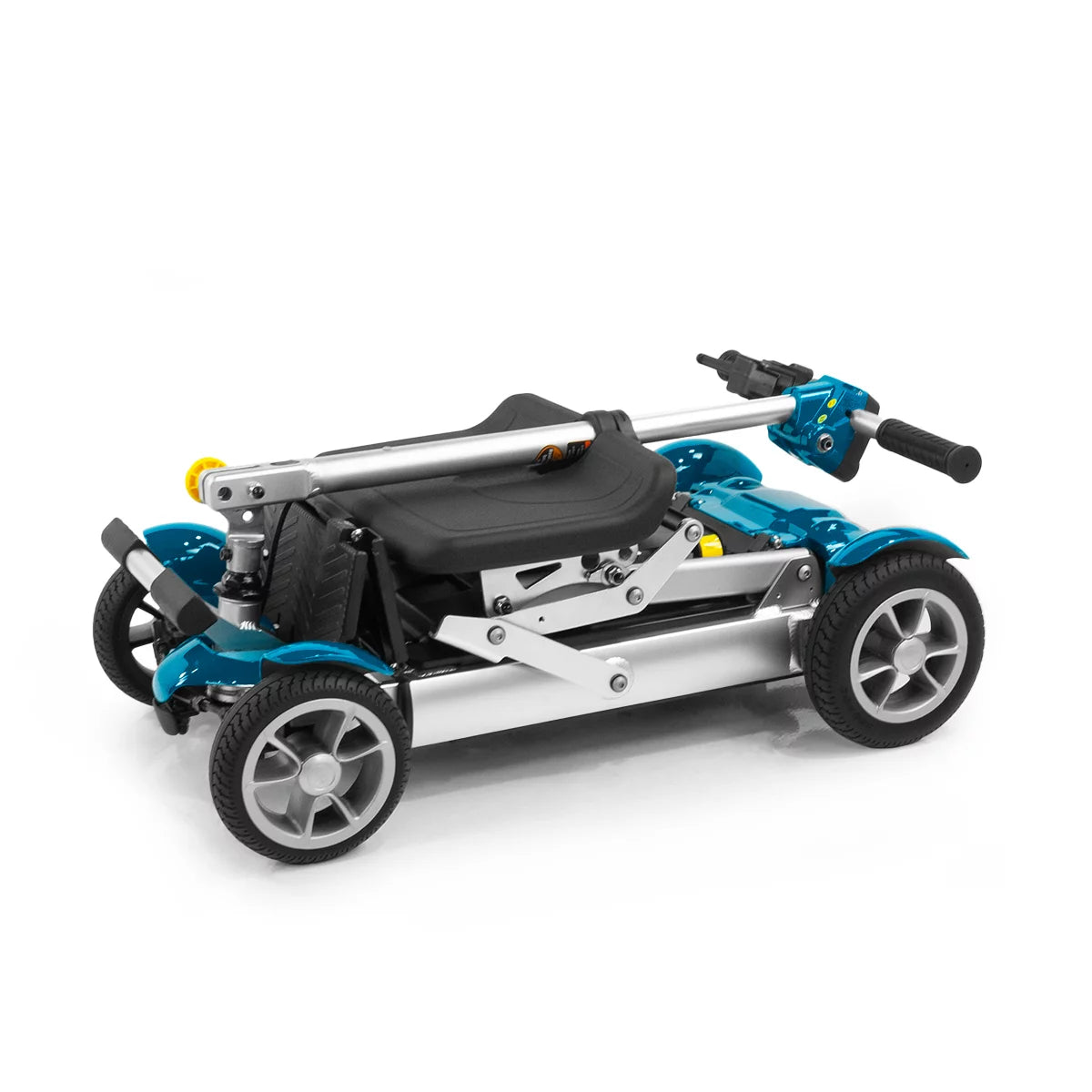Red Collapsible 4 Wheels Mobility Scooter E6307