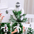 White Poseable Handmade Christmas Tree Topper D262