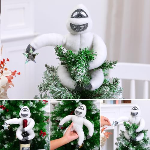 White Poseable Handmade Christmas Tree Topper D262