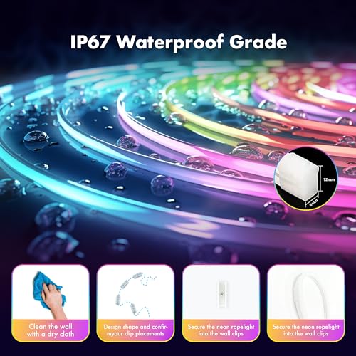 16.4FT RGB LED Rope Lights F769