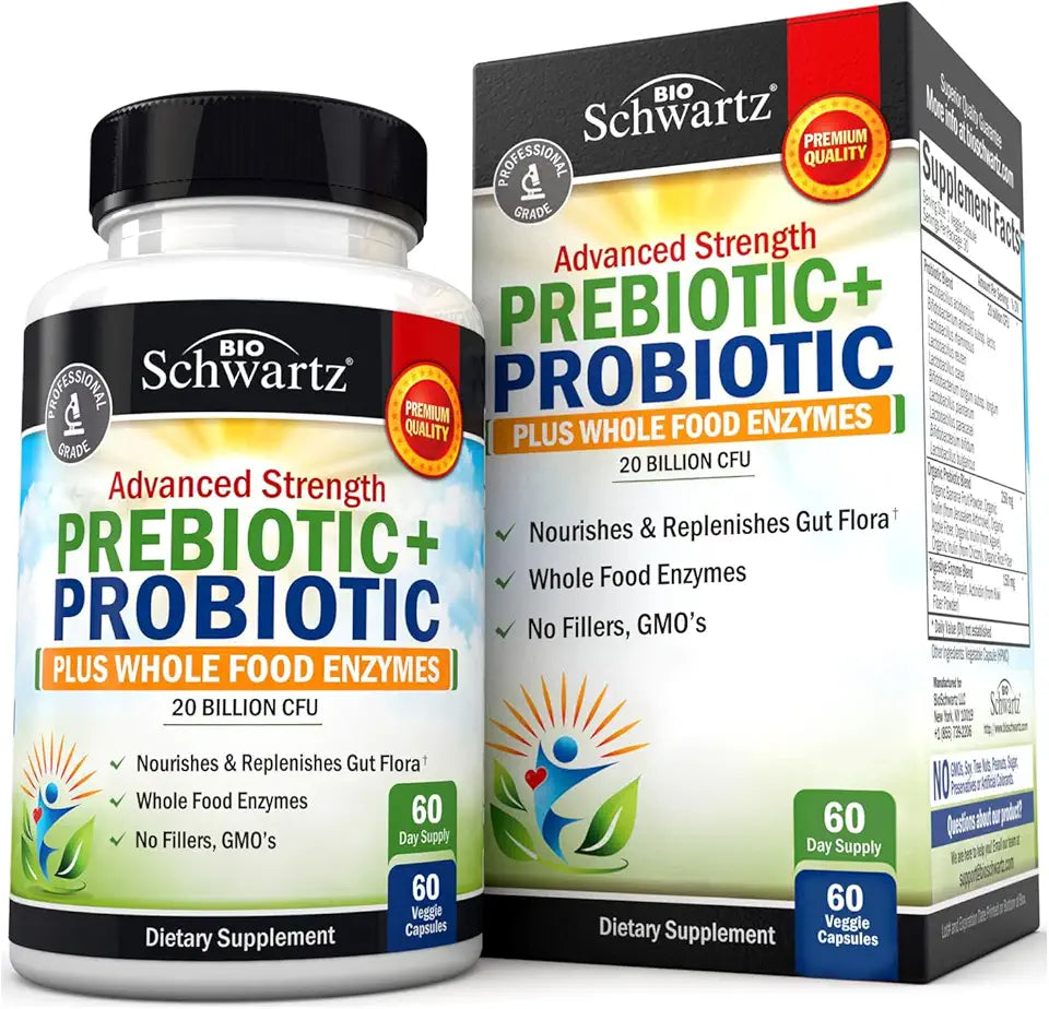 Probiotic with Whole Food Enzymes 60ct Capsules F999280
