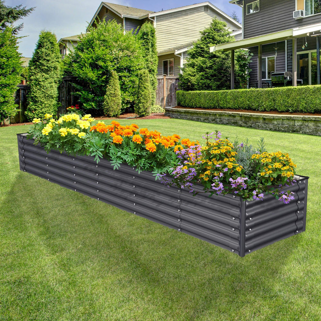 17 Tall Rectangle Raised Garden Bed P829