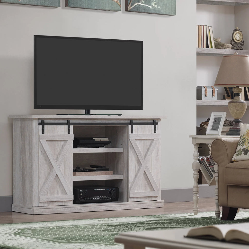 White Oak TV Stand Y621286