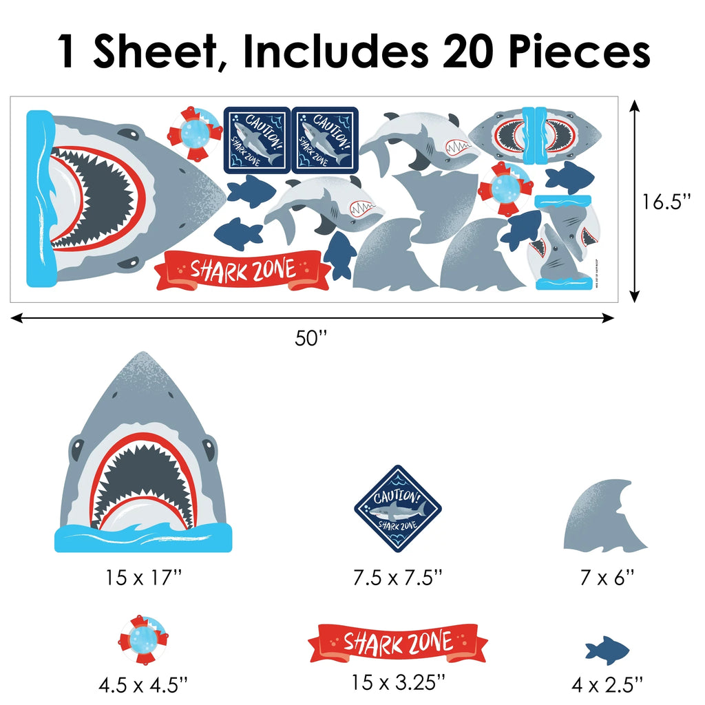 Set of 20 Vinyl Wall Art Stickers W566