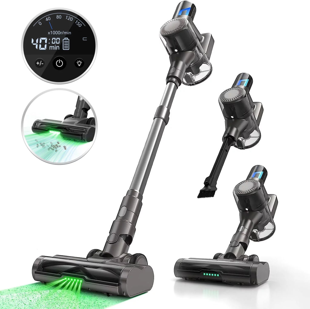 Cordless Lightweight Stick Vacuum Cleaner with 30Kpa Suction V6380