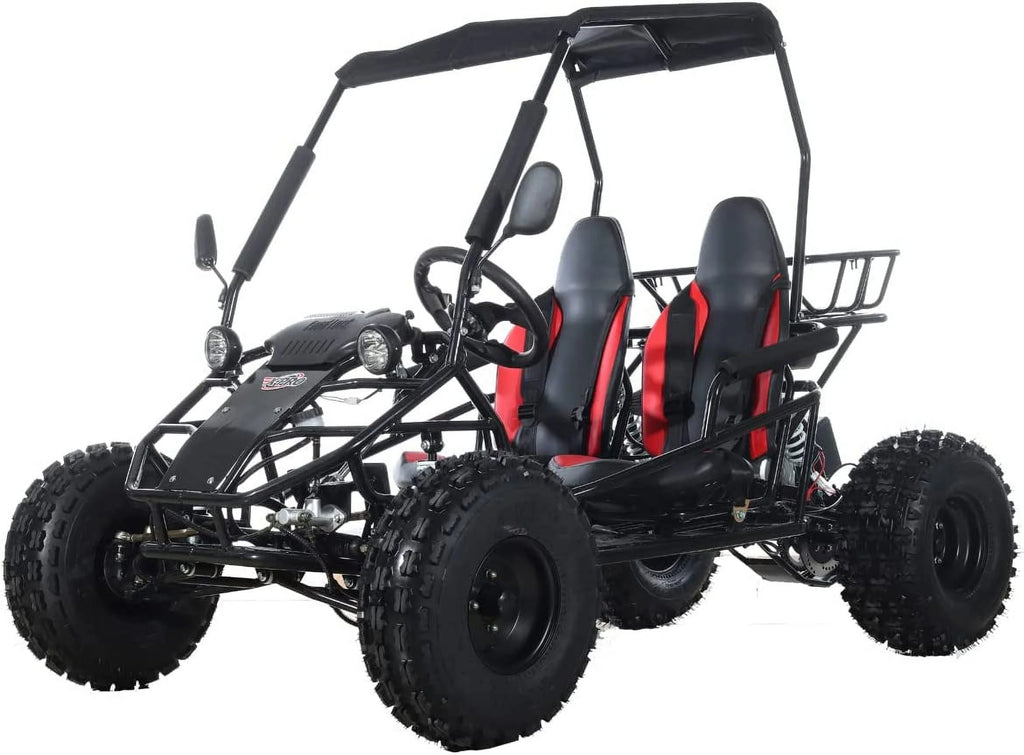 125cc Gas Powered Go Kart 3 Semi-Automatic Transmission with Reverse I330