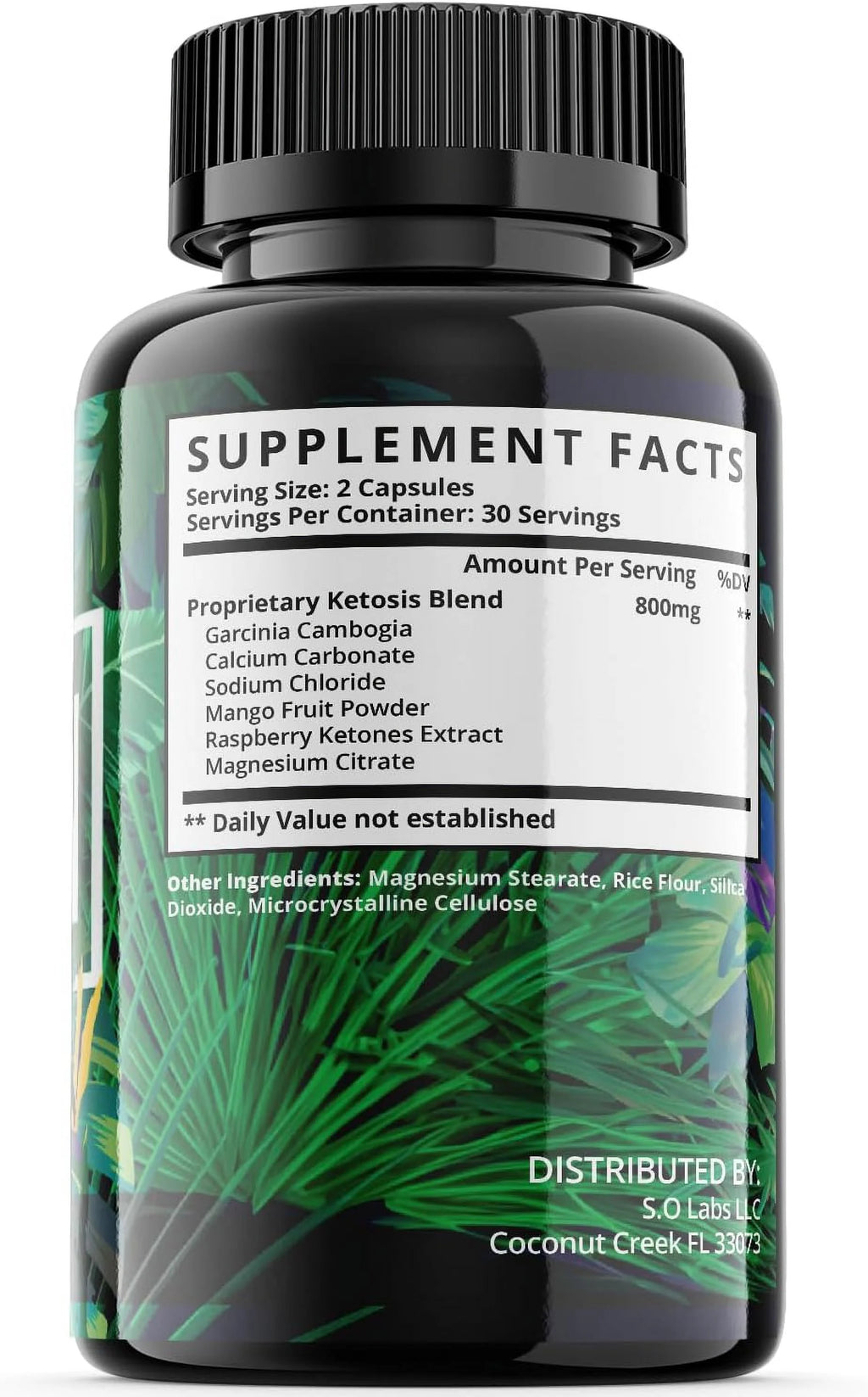 180 Capsules Keto Weight Loss Dietary Supplements X976936