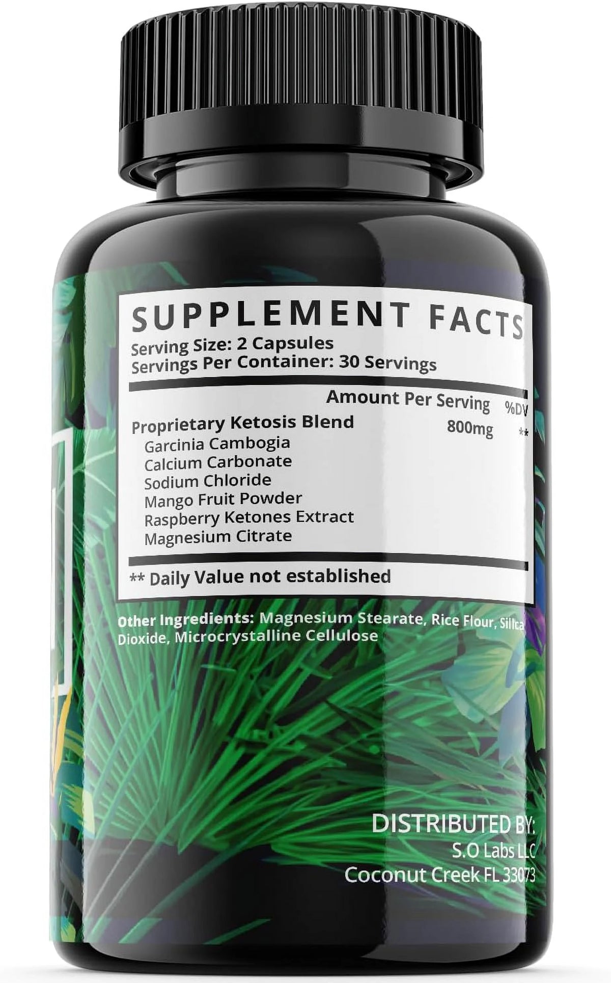 180 Capsules Keto Weight Loss Dietary Supplements X976936