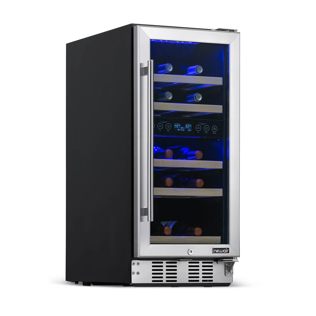 29 Bottle Dual Zone Stainless Steel Wine Refrigerator D547