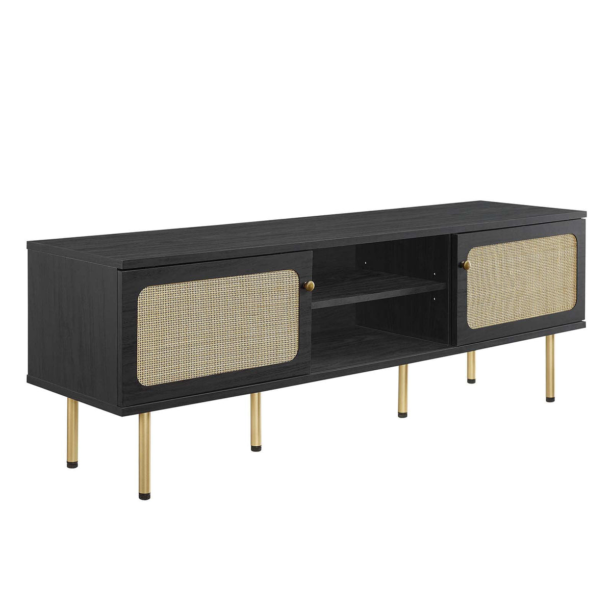 Black TV Stand V8632