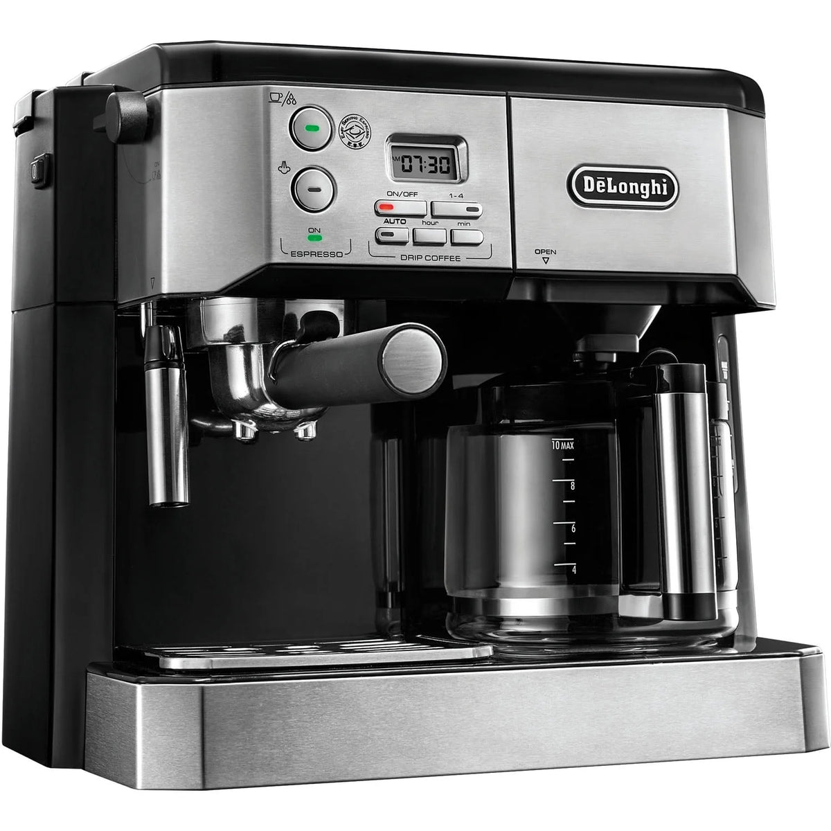 Black Silver Combi Coffee Machine Q30900