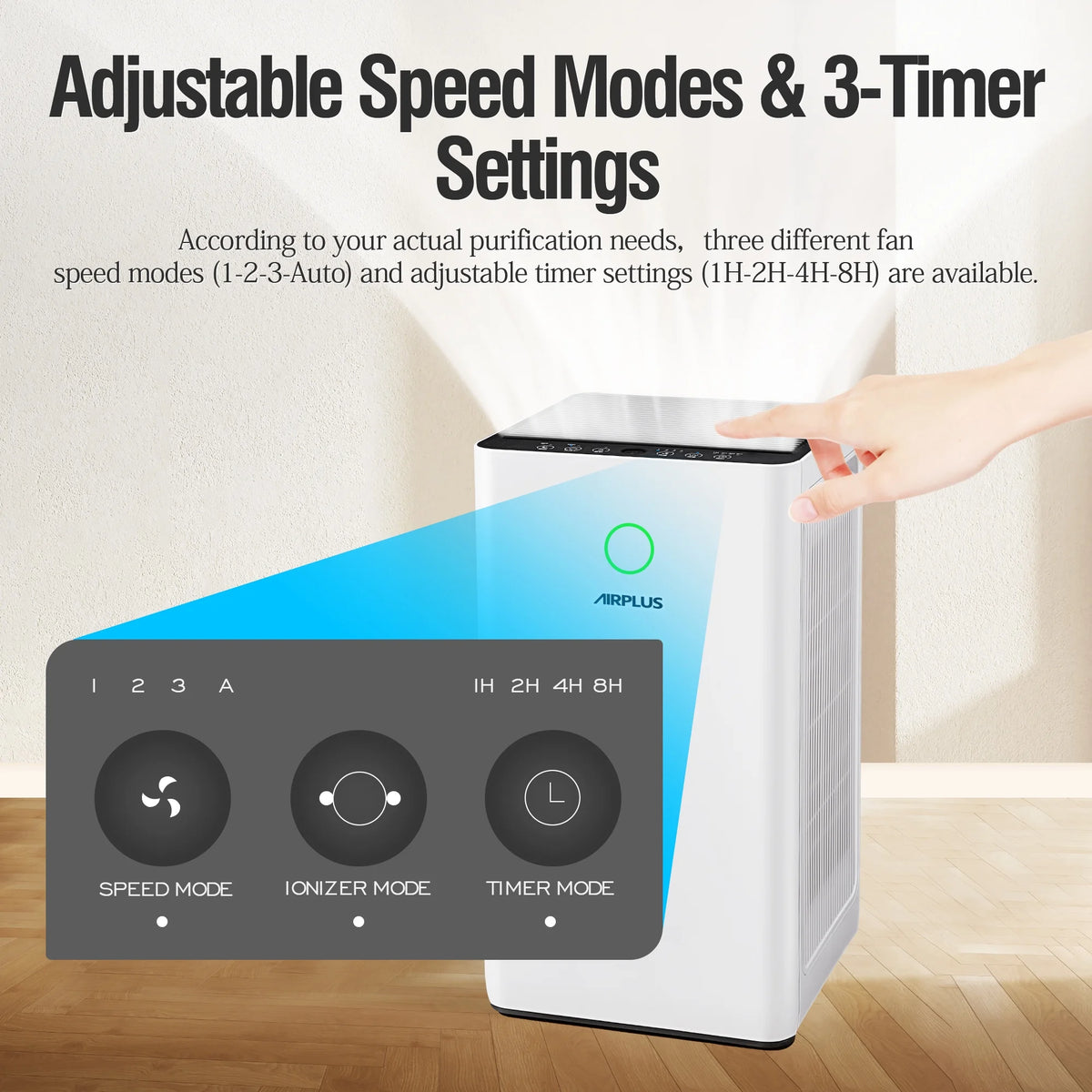 White H13 True HEPA Air Purifier Z251987