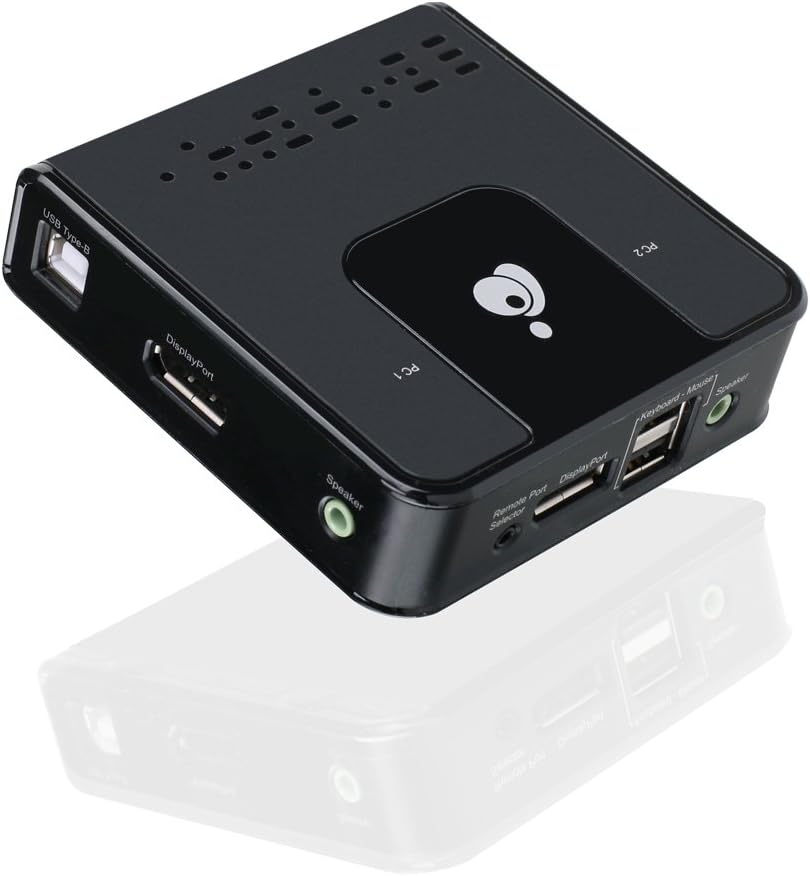 2-Port 4K DisplayPort KVM with Cables P719644