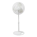 16" 3-Speed Tilting Oscillating Standing Pedestal Fan, White O4521