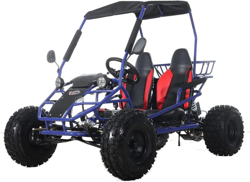 125cc Gas Powered Go Kart 3 Semi-Automatic Transmission with Reverse I330